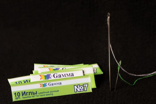 Иглы ручные №7, 10 шт, Gamma NIR-07