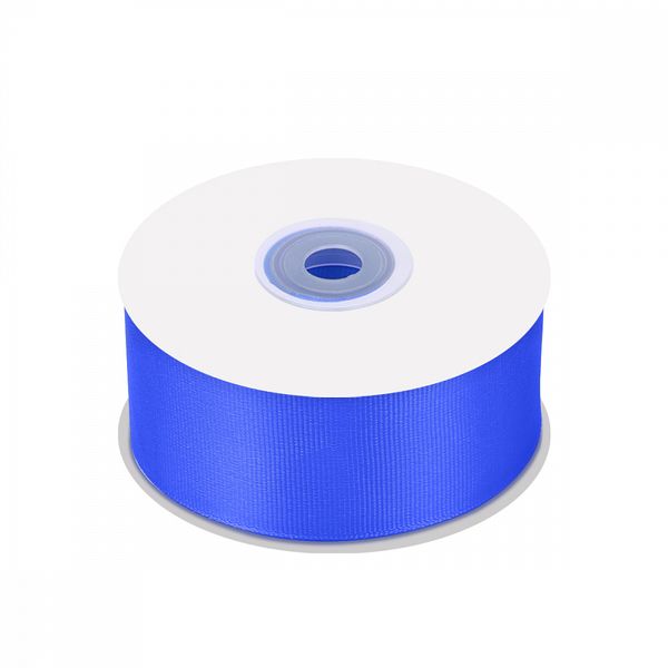 Лента репсовая (в рубчик) 38.0 мм / 22.8±1 метра, 366 ярк.синий, Magic4Hobby