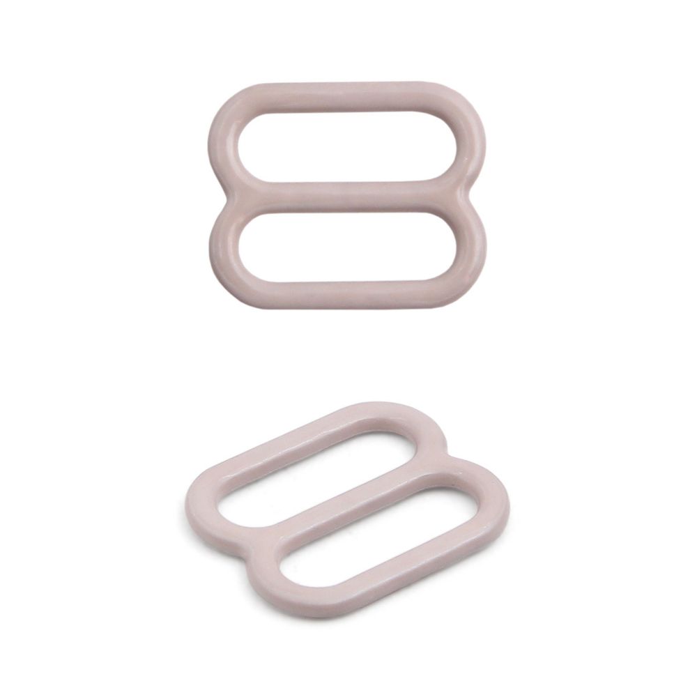 Рамки-регуляторы для бюстгальтера металл 10.0 мм, 20 шт, C154 светло-серый, ГВ1008