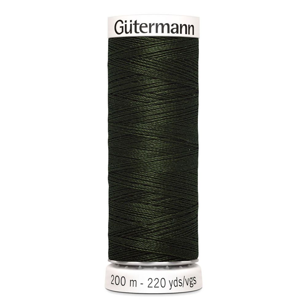 Нитки универсальные Gutermann Sew-all, 200м, 304 черный лес