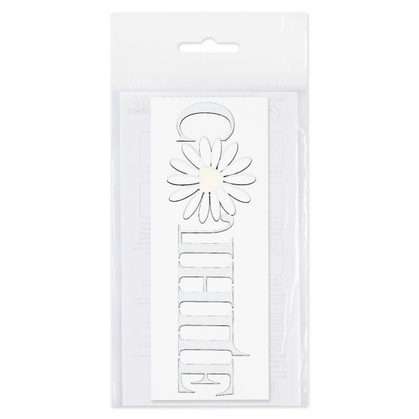 Термоаппликация Gamma Термотрансфер M №05, 1 шт, M-527 Солнце 4.5х15 см