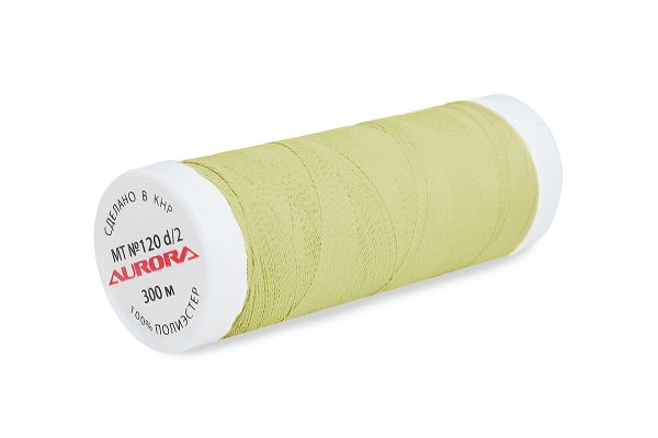 Нитки вышивальные матовые Aurora №120, 300 м, цв. MT4013, 5 катушек