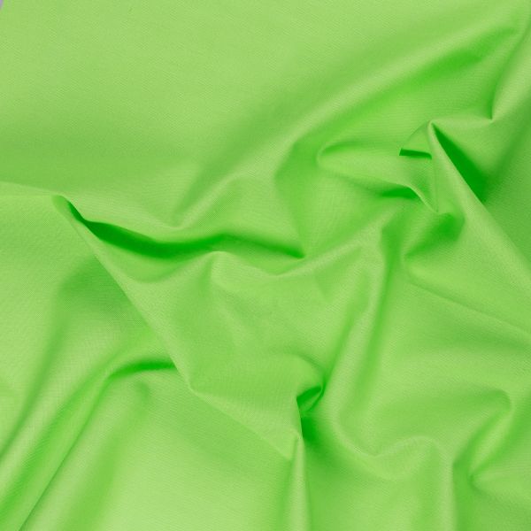 Бязь хлопок 140±5 г/м², отрез 50х55 см, я.зеленый, Gamma