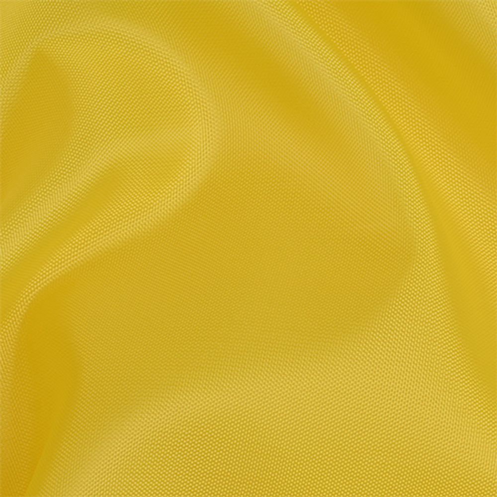Ткань подкладочная (таффета) 53 г/м², 150 см / 10 метров, 3.ТАФ.С190Т.S131.10, S131 желтый