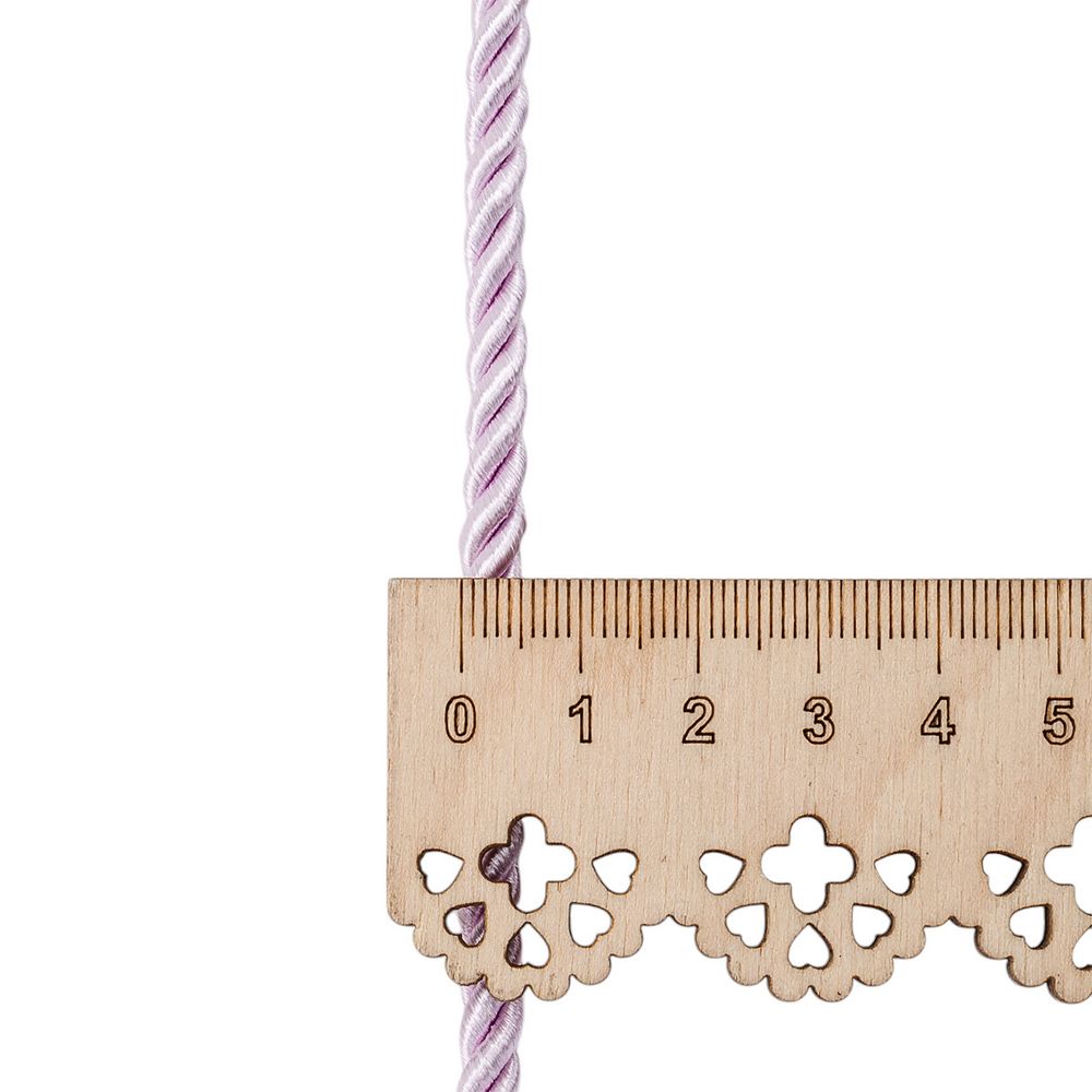 Шнур витой 5мм / 18,29м, 141 лаванда, 1AS-168