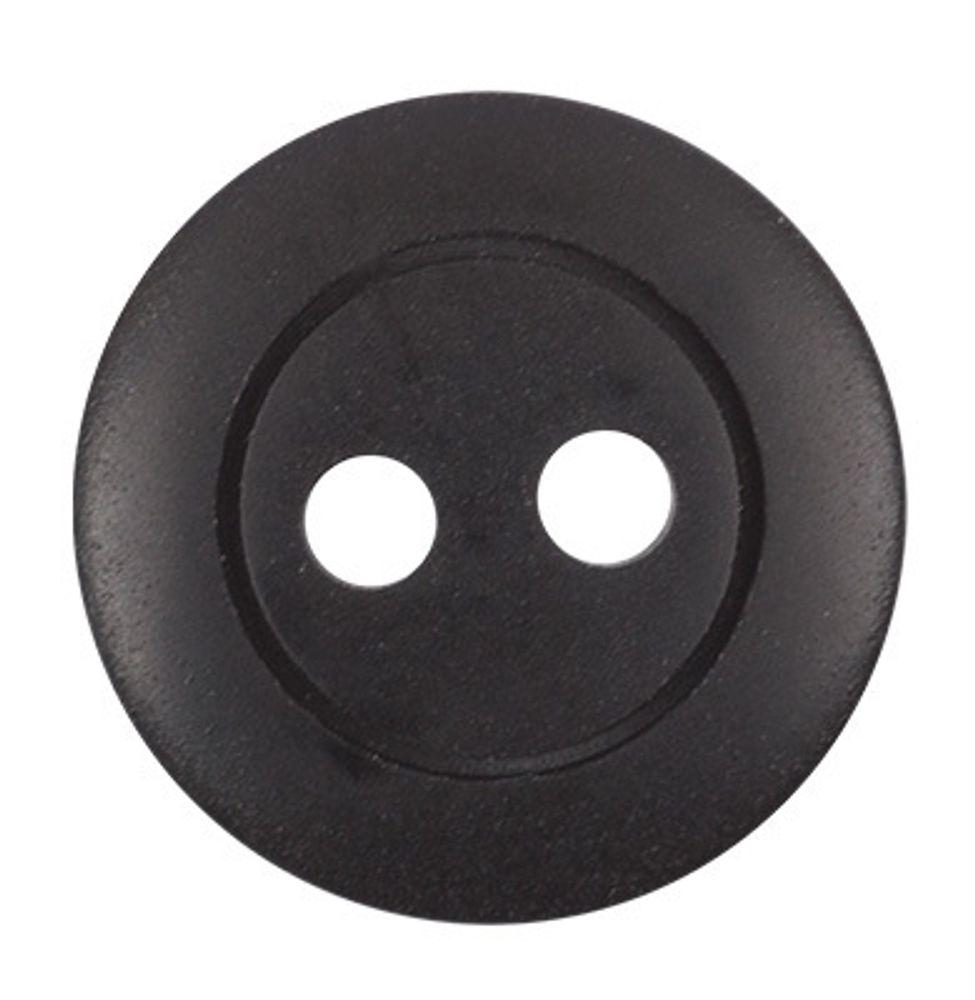 Пуговицы рубашечные/блузочные 11 мм, 36 шт, А008 черный, Gamma GEC 0012