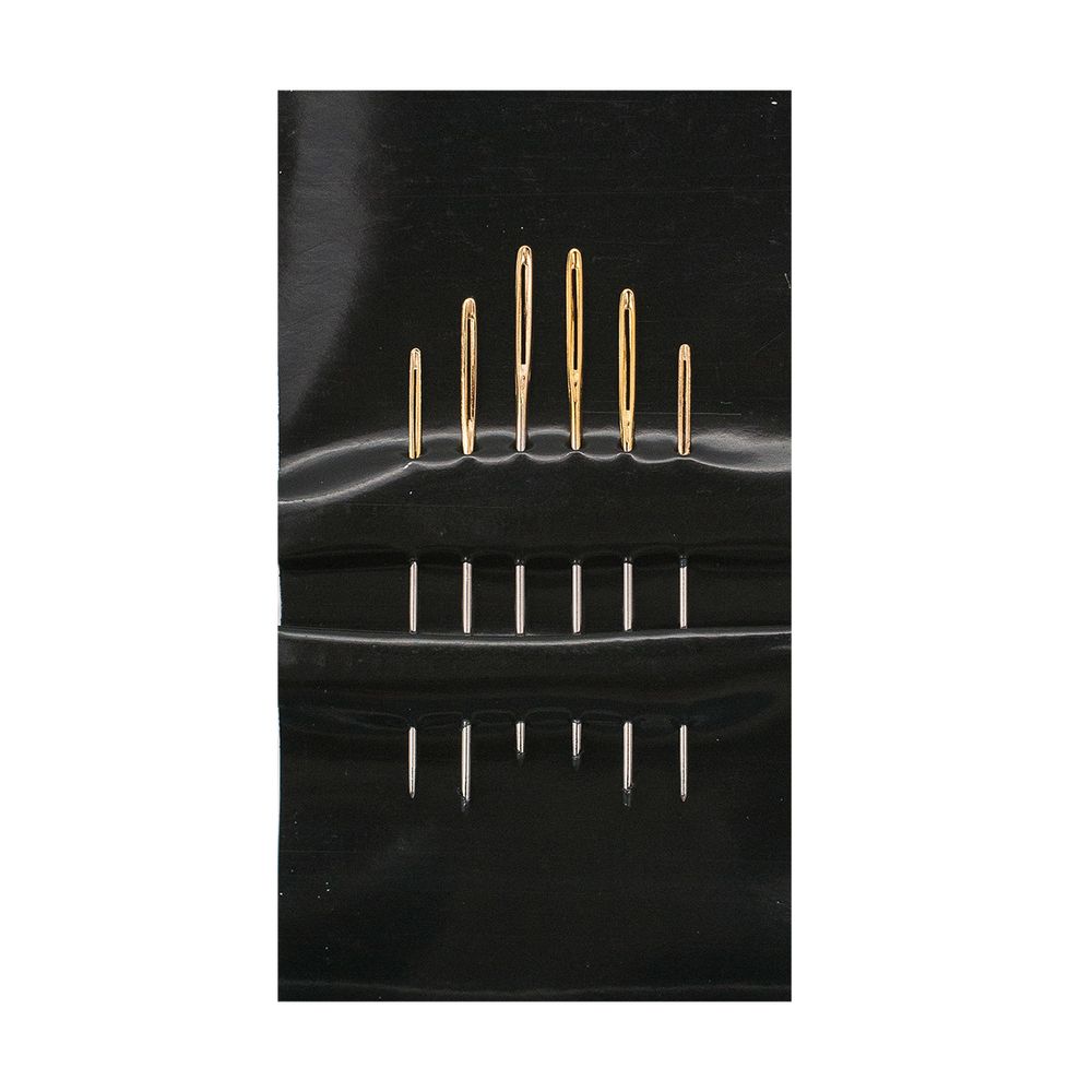 Иглы ручные для гобелена №24/26, 6 шт, Pony