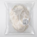 Пришивной кружевной воротник 100 мм, на сетке, 5 пар, Турция, кремовый/под золото, Gamma VKRM-27-03