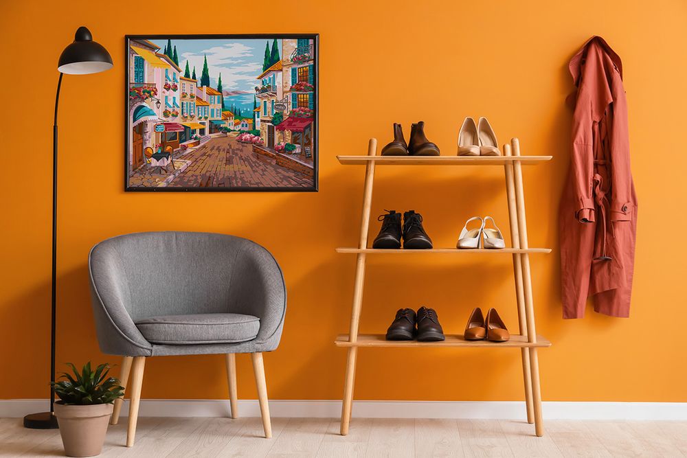 Картина по номерам Фрея PNB/PL-203, Улочка на побережье, 50х40 см