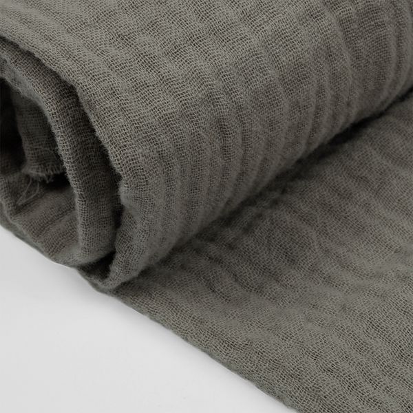 Муслин 125 г/м², 130 см / 2 метра, TBY.Mus.24723.49.2, цв.49 латте