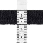 Тесьма (лента) киперная (100 х/б) 20 мм / 45.72 метра, 69 черный, 6190-2026