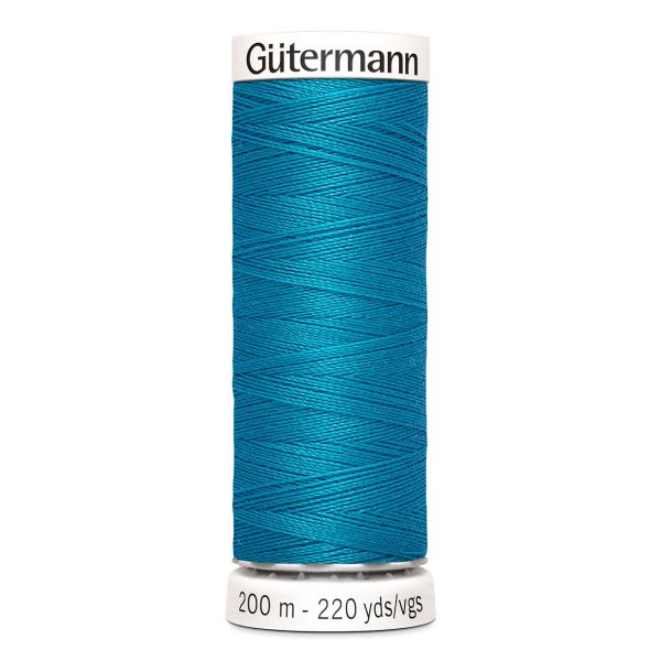Нитки универсальные Gutermann Sew-all, 200м, 761 св.бирюза, 5 катушек