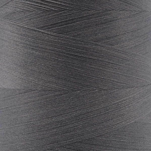 Нитки текстурированные некрученые 150D/1, 5000ярд, цв.348 св. сажа