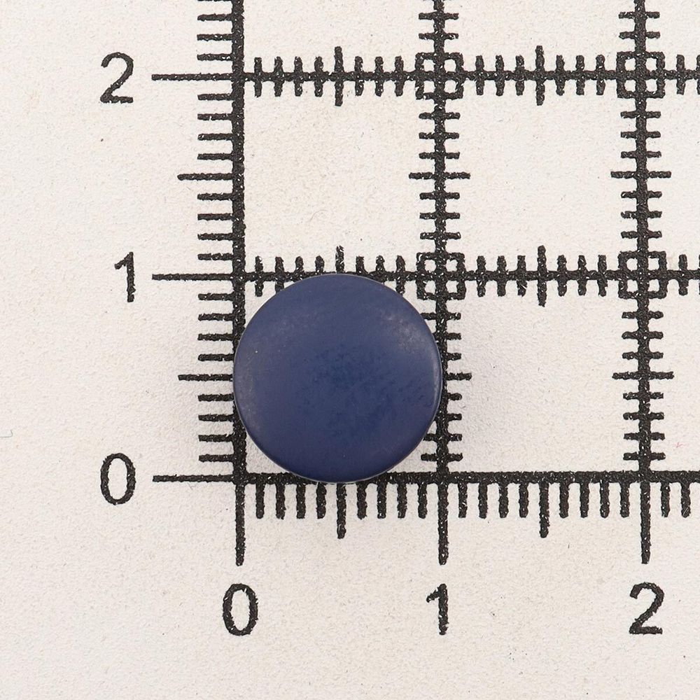 Пуговицы на ножке 16L (10мм), пластик (Blue2 (синий 2)), NE68, 72 шт