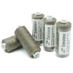 Нитки швейные бытовые Bestex 40/2, 365 м (400 ярд) / 10 кат., 164 серый