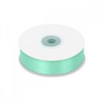 Лента репсовая (в рубчик) 25.0 мм цв. F199 мятный уп.22.86м (±1м)