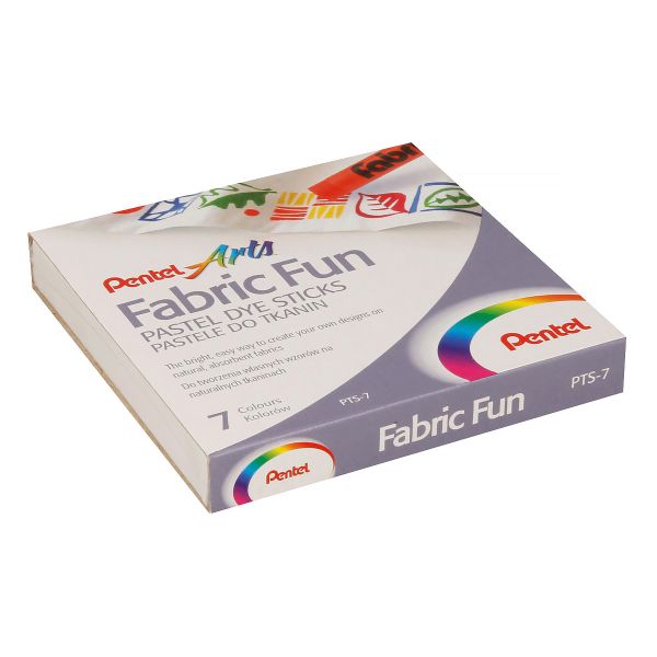 Пастель для ткани Pentel FabricFun Pastels 7 цв, PTS2-7
