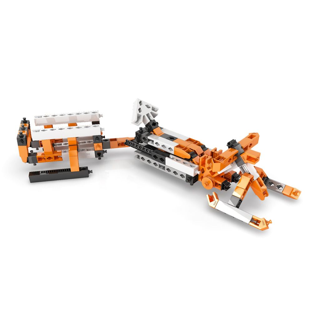 Конструктор пластиковый 50 моделей, с мотором 159 элемент, Поделкин PKE-07