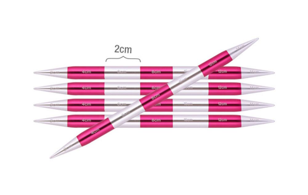 Спицы чулочные Knit Pro SmartStix ⌀2 мм, 14 см, 42001