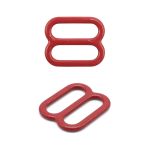 Рамки-регуляторы для бюстгальтера металл 10.0 мм, 20 шт, C520 темно-красный, ГВ1008