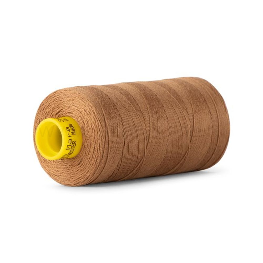 Нить отделочная Gutermann Mara 30/2, 300 м, 702404, 887 бежево-горчичный, 1 катушка