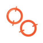 Устройство для изготовления помпонов, разъемное, 10 см, 2 шт, Pony