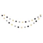 Гирлянда-растяжка 3 м, звезды, Boomzee GBZ-01