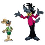 Набор для вышивания нитками Panna, Союзмультфильм. Ну, погоди!, 11х12.5 см