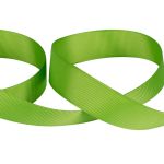 Лента репсовая нарезка 25.0 мм / 5 шт по 5.4 метра, 080 т.салатовый, Gamma GR-25