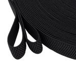 Резинка для подтяжек (помочная) 25.0 мм / 25 метров, 15.75 г/п.м., 580 черный, 6123-9389