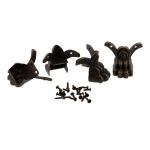 Ножка для шкатулок 4.1х3.4 см, 1 шт, 01 бронза, Промысел WF-030