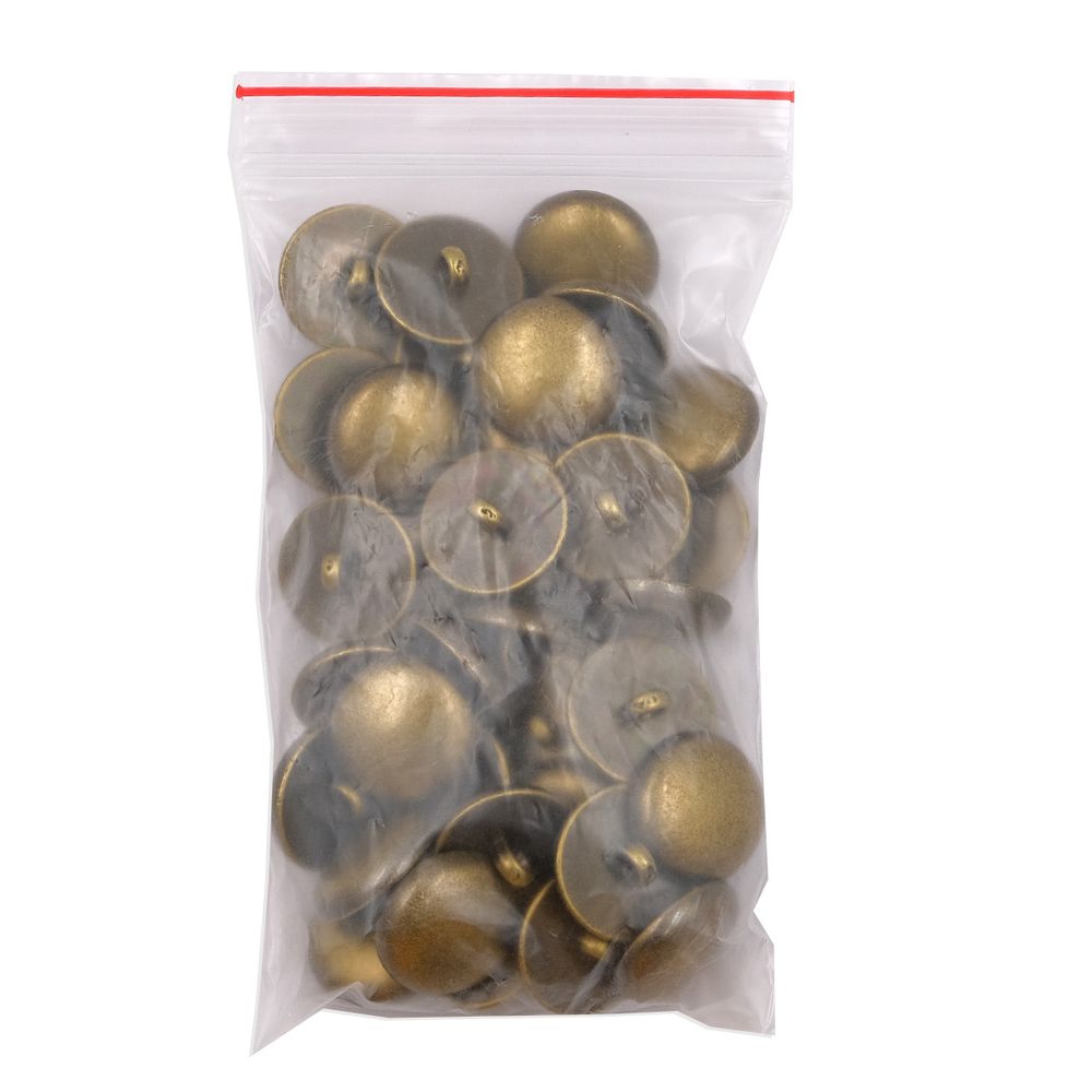Пуговицы на ножке 34L (21мм) (Bronze (бронза)), 36 шт