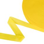Тесьма (лента) окантовочная 22 мм / 100 метров, 504 желтый, Gamma 022 О ЦВ