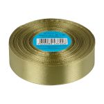 Лента атласная 1-сторонняя 25.0 мм / 33±2 метра, 130 хаки, Gamma