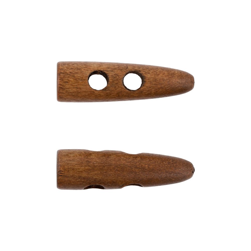 Пуговицы 2 прокола 40 мм, 24 шт, дерево, №290 терракотовый, Blitz DRN 0109 Пуговицы 2 прокола 40 мм, 24 шт, дерево, №290 терракотовый, Blitz DRN 0109