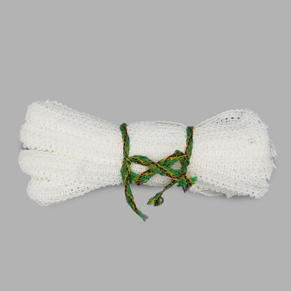 Тесьма отделочная вязаная 15 мм / 10 м (белый), С860