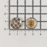 Часть кнопки 5/15 никель мет. клетка, 20 шт