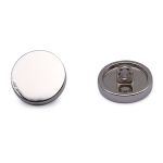 Пуговицы на ножке 18L (11мм), металл (S (серебро (никель))), ME-656, 36 шт