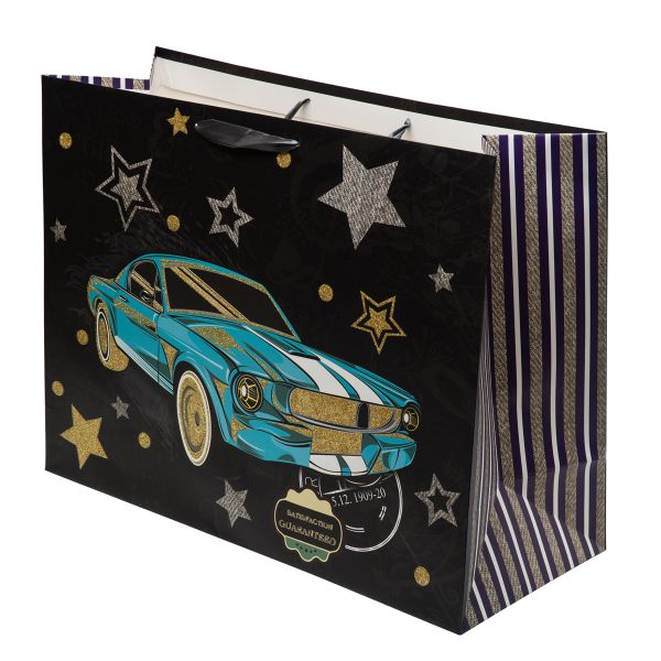 Пакет подарочный 210 г/м², 49х40х19 см, 12 шт, 02, Stilerra ACYXL