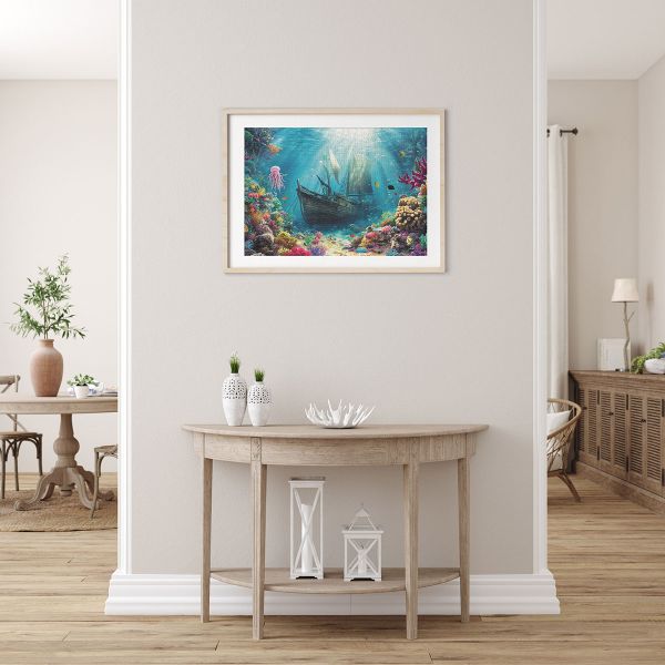 Пазл 1000 элементов, PZL-1000/76 Затонувший парусник, Фрея