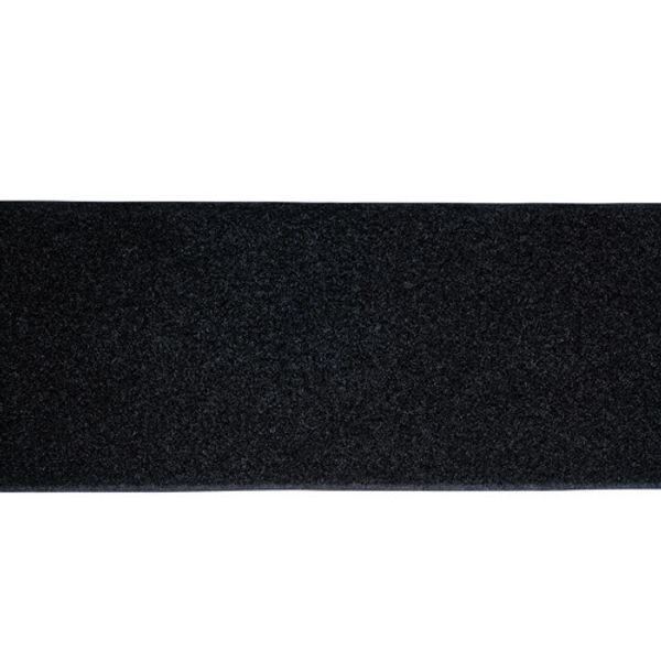 Лента контактная липучка (велкро) пришивная уп. 100 мм / 25 метров, черный ПЕТЛЯ, качество 