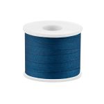 Лента (тесьма) шелковая 7.0 мм / 45.5±0.5 метров, №271 т.синий, Gamma SR-7