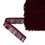 Бахрома отделочная 35.0 мм / 25 метров, витая, 274 бордовый, Gamma 442