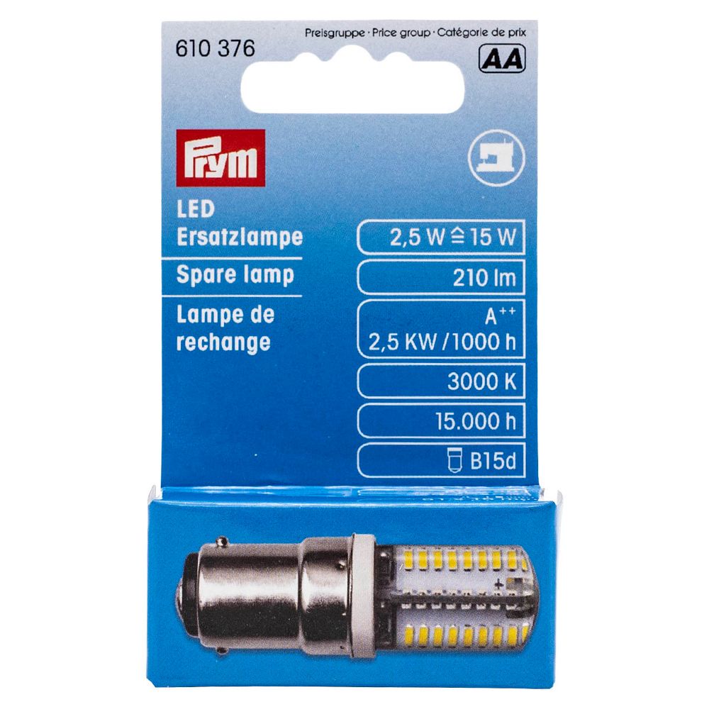 Запасная светодиодная лампа для БШМ штыковое кр, Prym