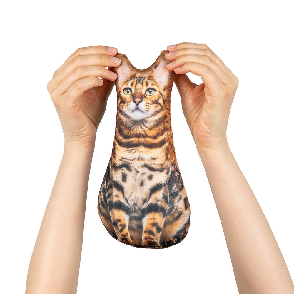 Набор для шитья игрушки Кот бенгальский 14.2х26.7 см, Miadolla IAS-014