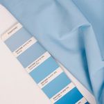 ТиСи (T/C) поплин стрейч 110 г/м², 150 см / 5 метров, TBY.TC.05.5, цв.св.голубой