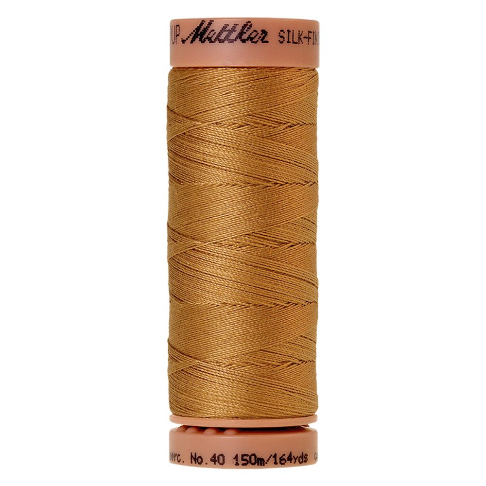 Нитки хлопковые отделочные Mettler Silk-Finish Cotton 40, 150 м, 0261, 5 катушек