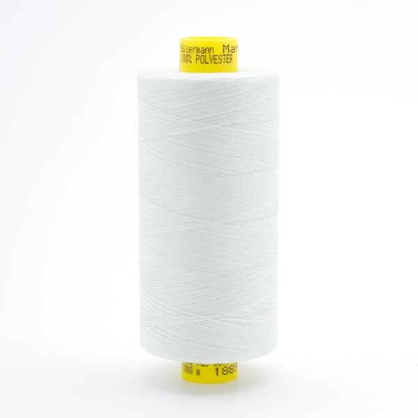 Нитка универсальная Gutermann Mara 120/2, 1000 м, 700207, 1889 серо-белый, 1 катушка