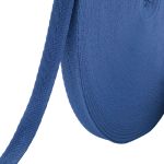 Тесьма (лента) киперная 15 мм / 50 метров, 3 г/м, 100% полиэфир, 18 джинс