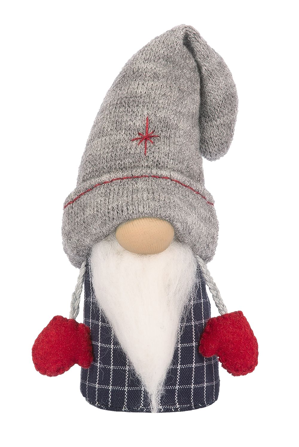 Набор для шитья игрушки Новогодний бокс "Гномик" 15 см, Miadolla BX-0326